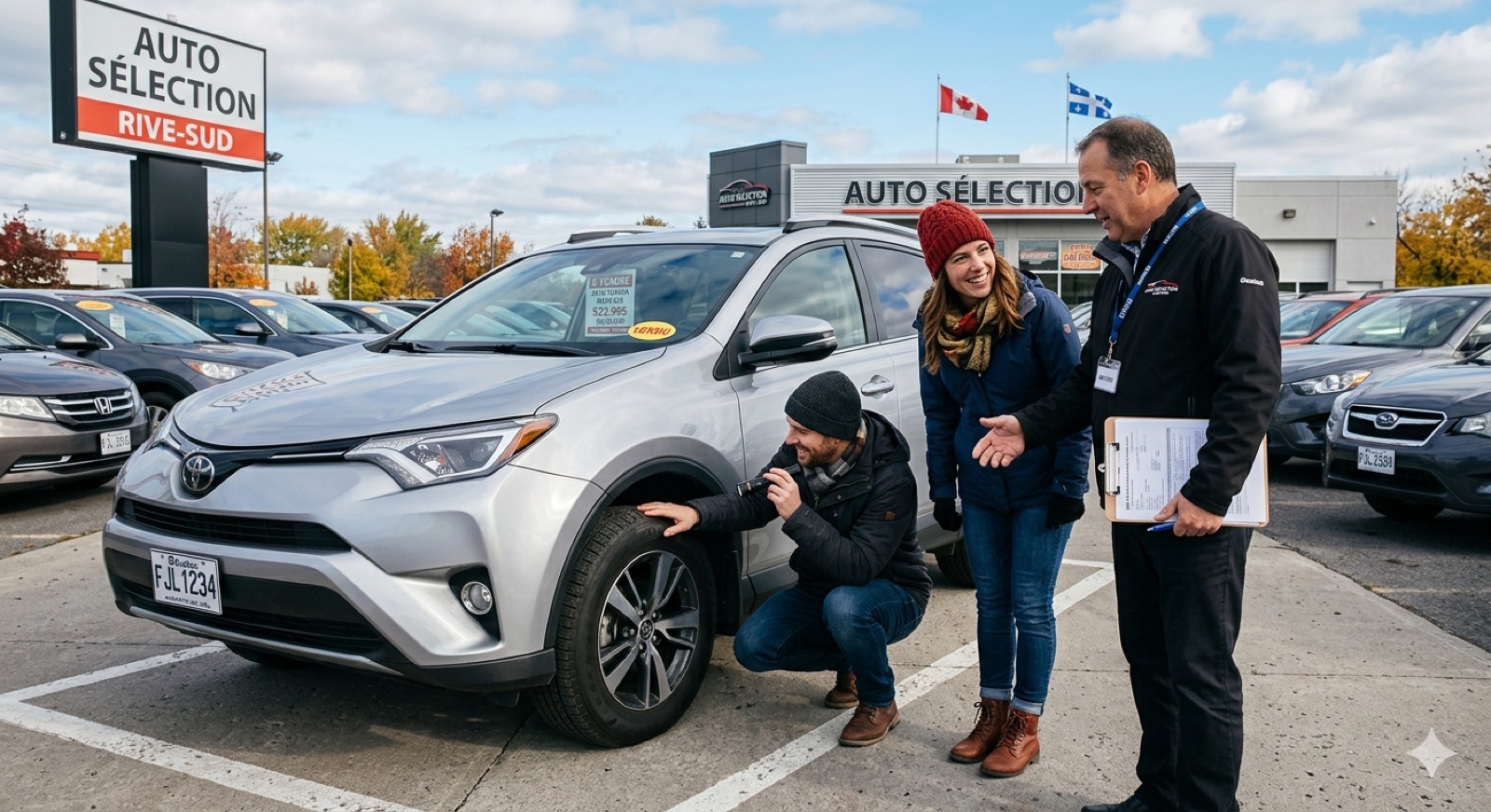 Acheter une voiture d'occasion au Québec
