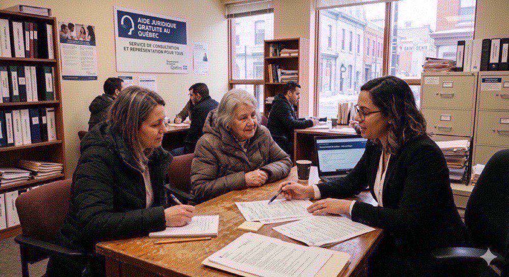 L'aide juridique gratuite au Québec